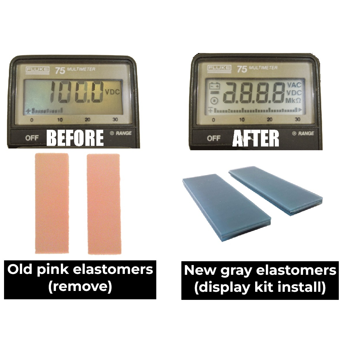 Fluke 76 Display Repair Kit