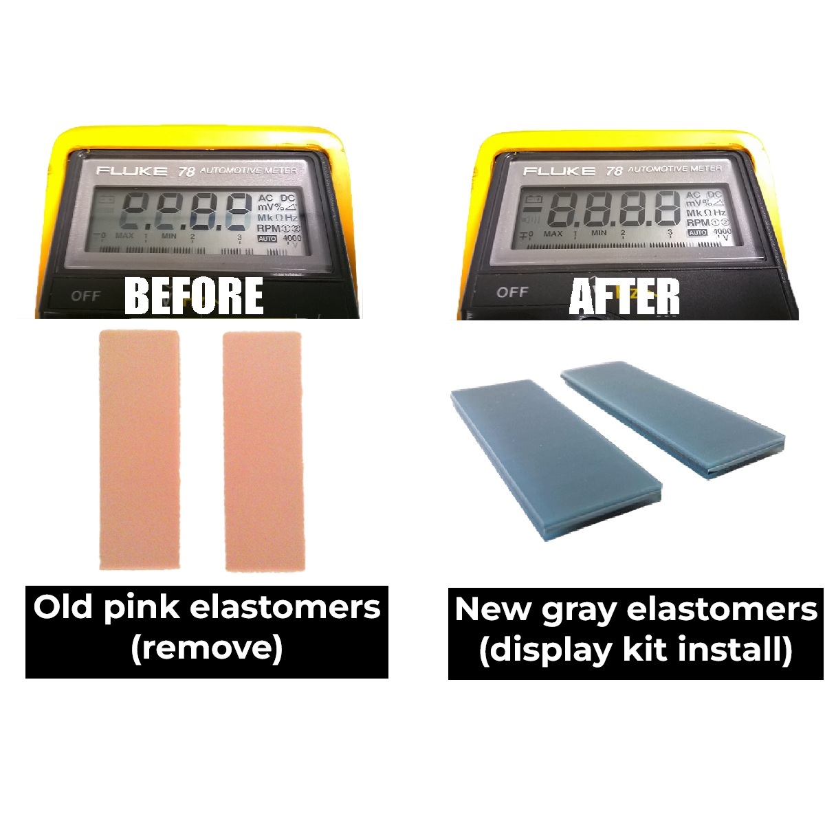 Fluke 78 Display Repair Kit
