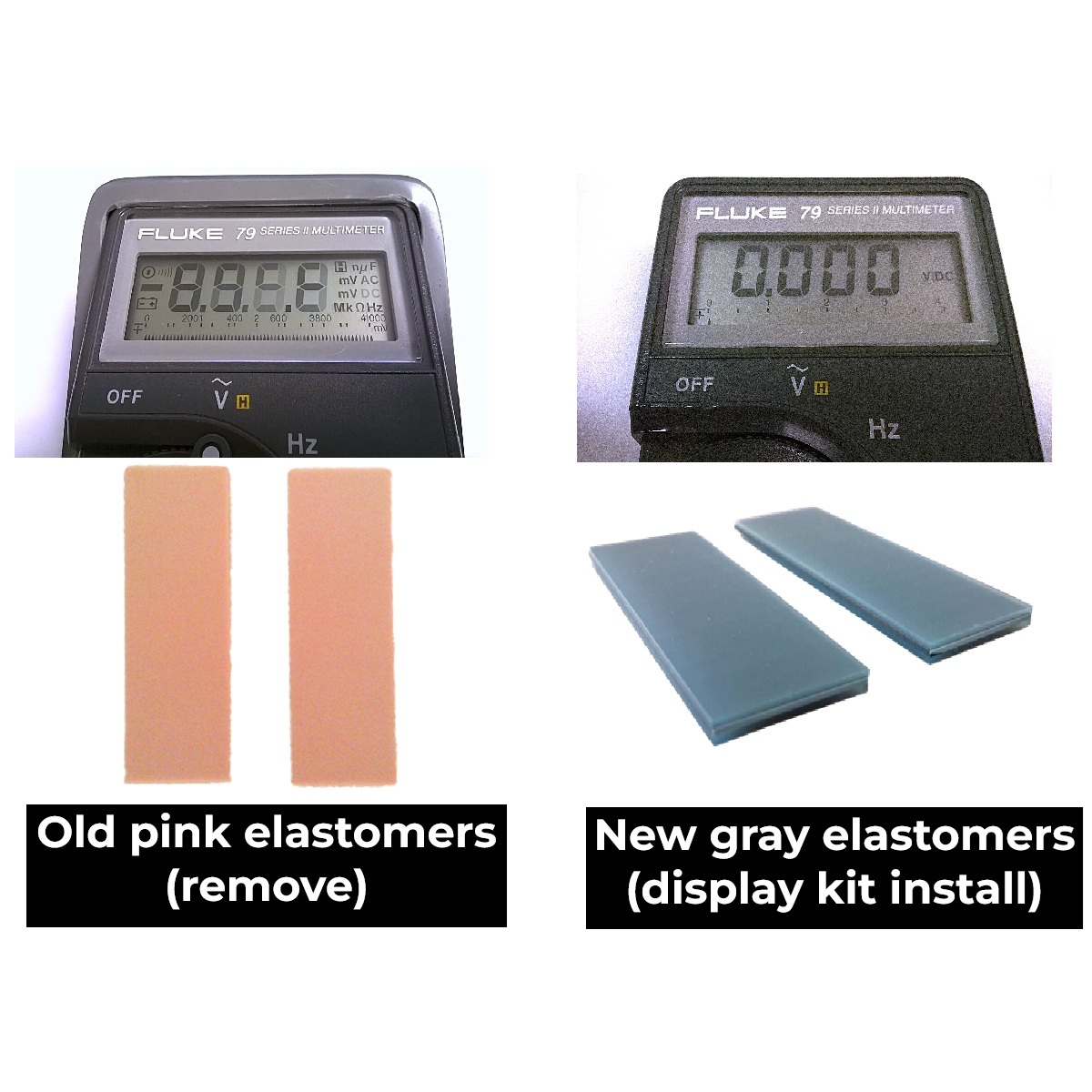 Fluke 79 Display Repair Kit