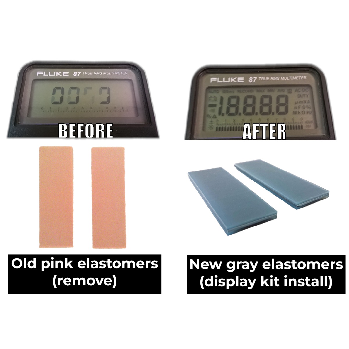 Fluke 87 Display Repair Kit
