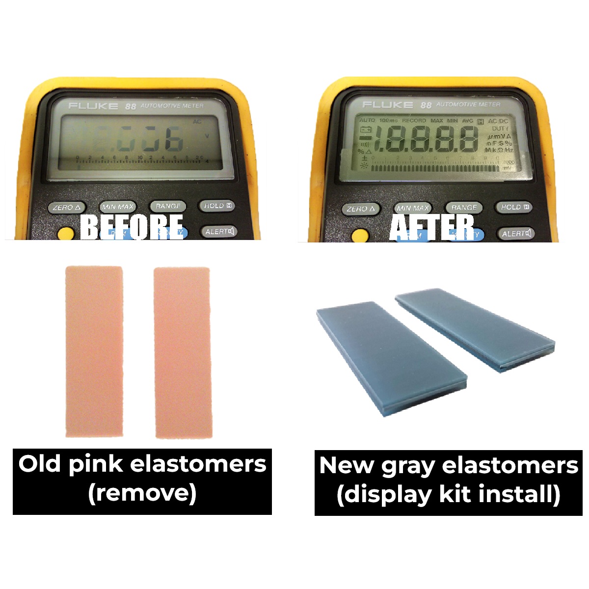 Fluke 88 Display Repair Kit